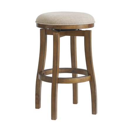 ALATERRE FURNITURE Ellie Bar Height Stool, Brown, 2PK ANEL08FDCR2